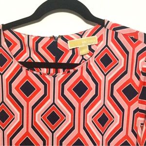 Michael Kors Long sleeved shift dress